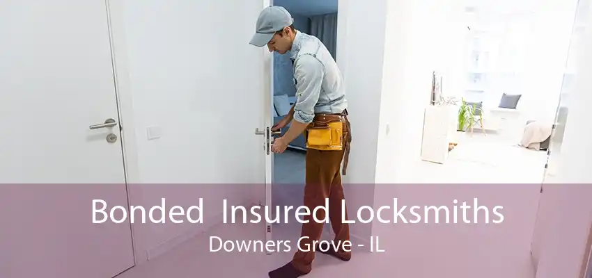 Bonded  Insured Locksmiths Downers Grove - IL