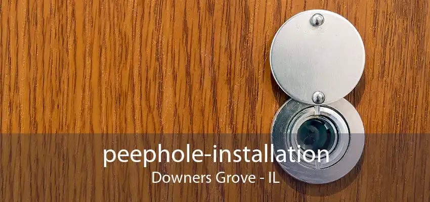 peephole-installation Downers Grove - IL